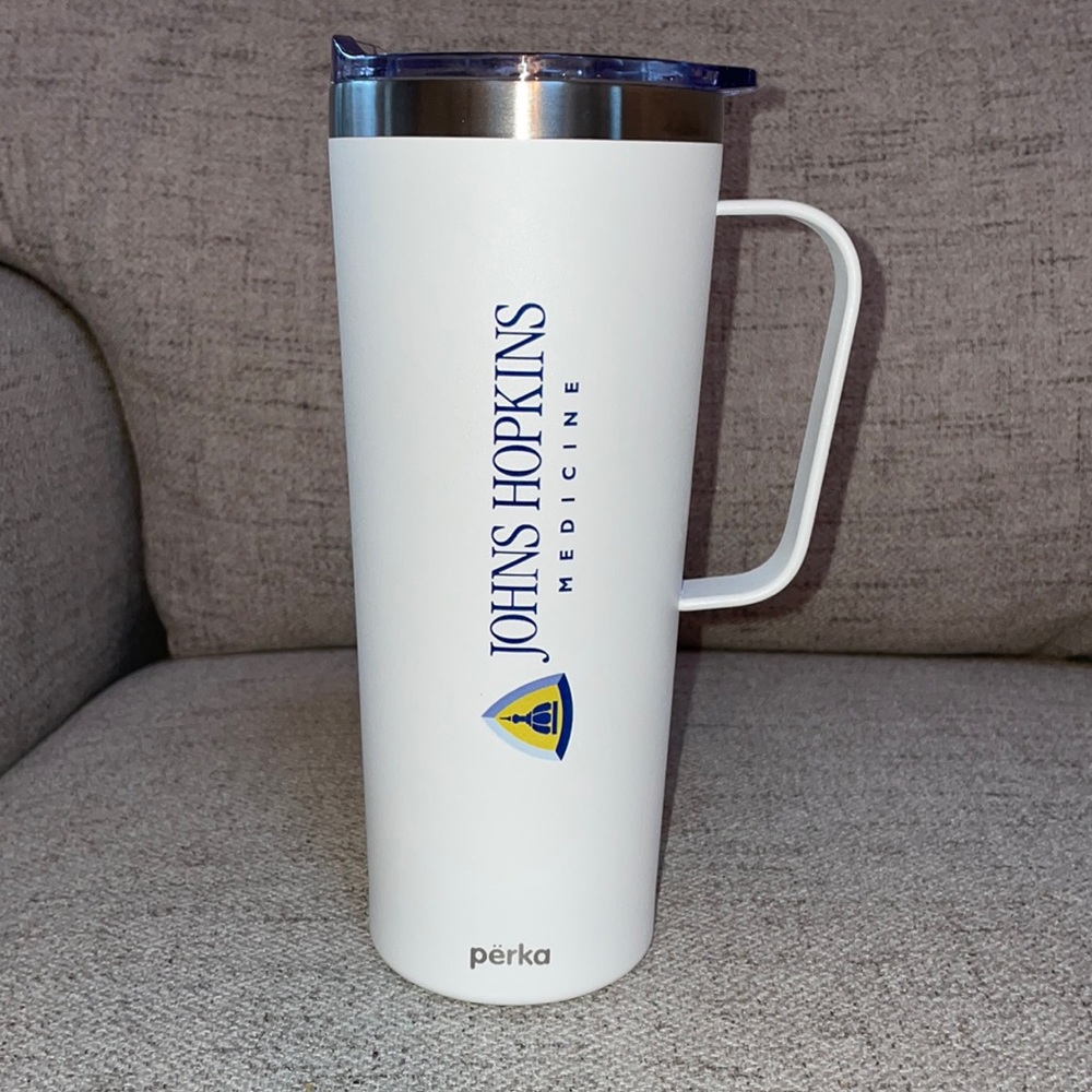 Johns Hopkins Perka thermos cup